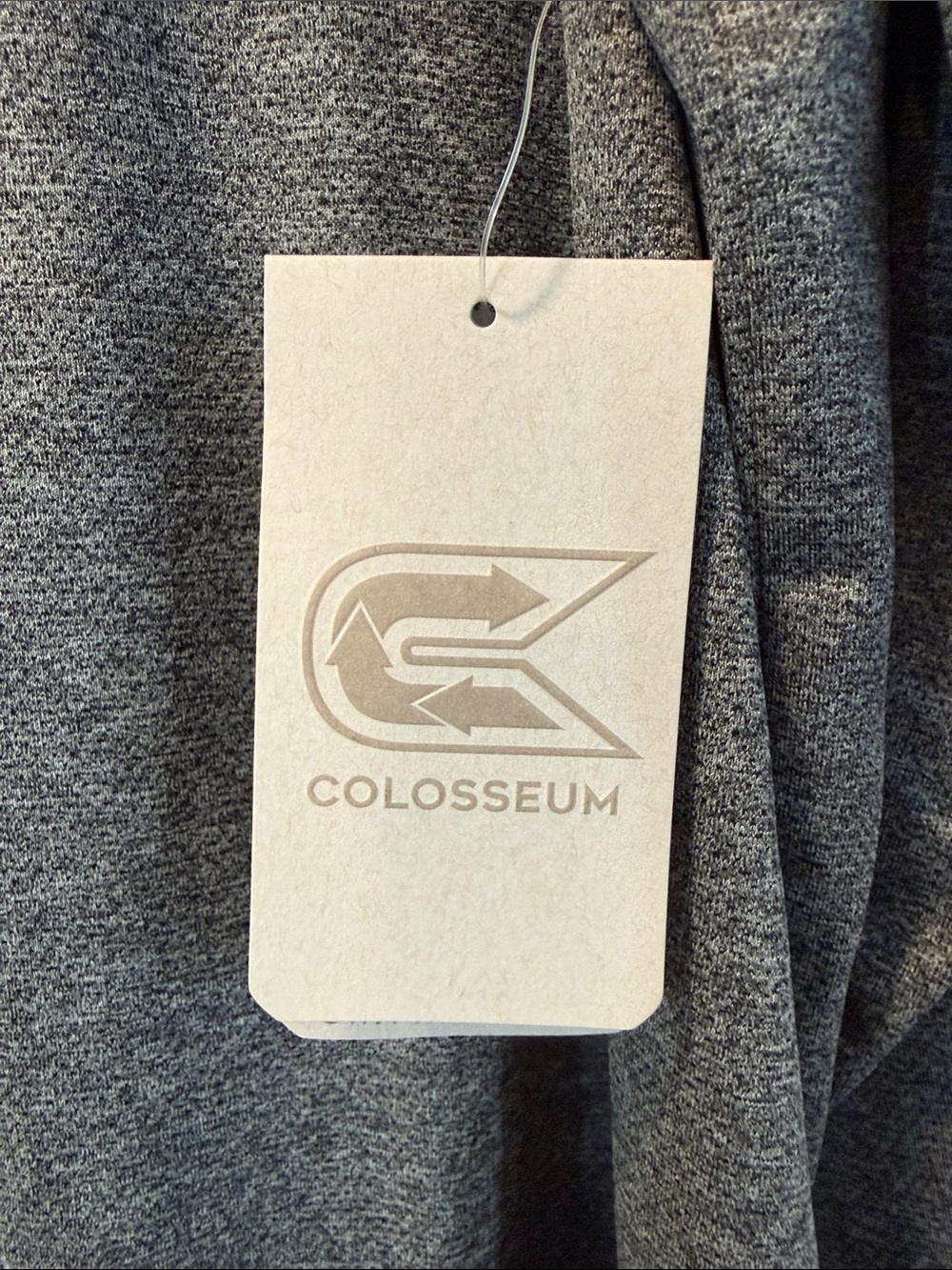NWT Colosseum Men’s Grey Florida Gators Quarter-Zip Performance Shirt - Picture 2 of 6